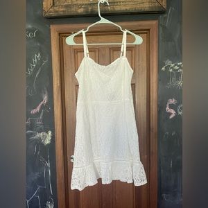 Hollister lace babydoll dress.